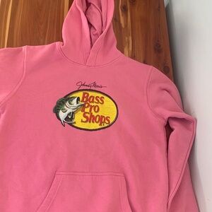 Pink hoodie